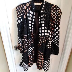 French Collizioni swing coat